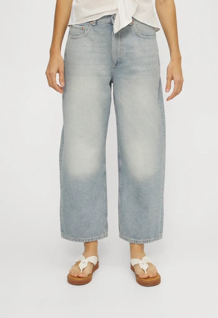 شلوار جین زنانه بگ بالنی وینتج آبی روشن برند DL1961 - مدل Illia Barrel Vintage Light 27 | بادابینگ استایل